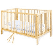 Pinolino Barrière De Lit Enfant 90cm - Barre De Lit En Hêtre Massif Naturel | Protection Anti-Chute Sans Montage